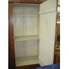 Image 2 : CANADIANA ANTIQUE FUR WARDROBE CABINET W/SINGLE DRAWER