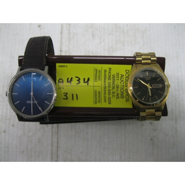 NOKIN & CITIZEN  WATCHES