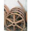 Image 1 : 4 HEAVY CAST IRON WHEELS