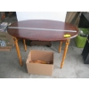 Image 1 : OVAL TABLE W/LONG & SHORT LEGS