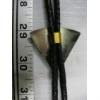 Image 4 : SILVER & GOLD BOLO TIE W/HORSE HEAD