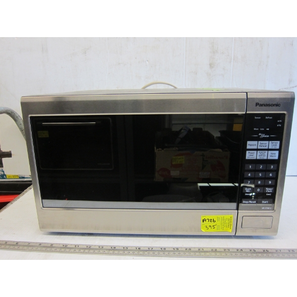 PANASONIC STAINLESS MICROWAVE