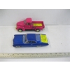 Image 2 : BLUE CHEVY IMPALA DIECAST & PINK CHEVY TRUCK DIECAST