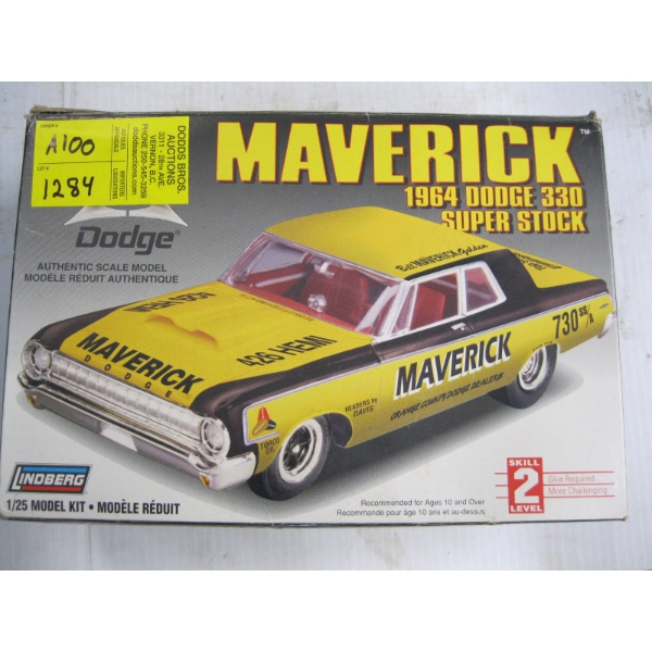 MAVERICK 1964 DODGE 330 SUPERSTOCK MODEL