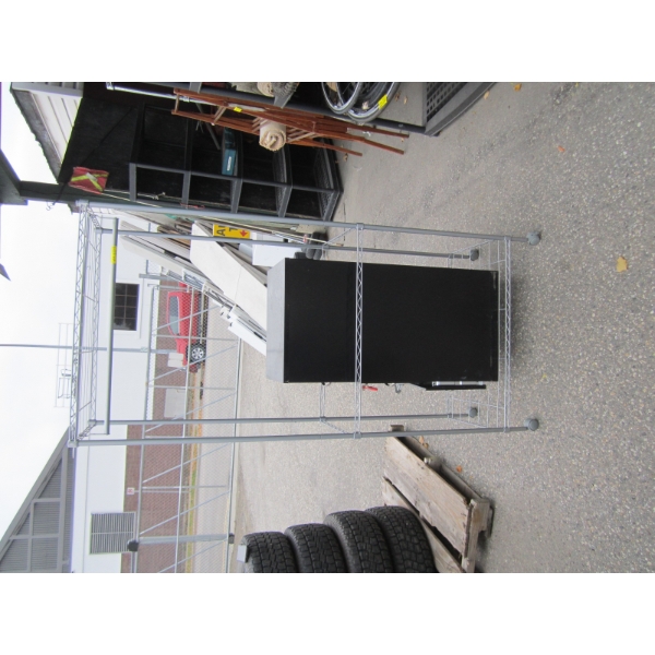 3 DRAWER FILING CABINET & A HANGING CLOTHES RACK