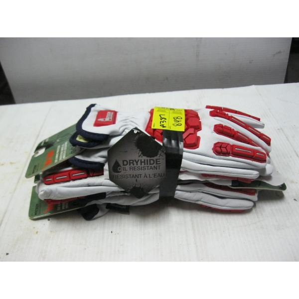 3 PAIR OF SZ XL GLOVES