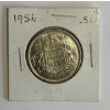 Image 1 : 1956 50 CENT COIN