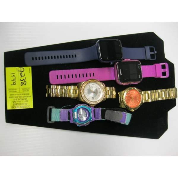 BAG OF WATCHES & SMART WATCHES
