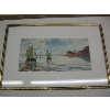Image 3 : ORIGINAL WATERCOLOR & A PRINT
