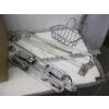 Image 4 : VINTAGE TOWEL BARS, SOAP HOLDERS, LAMPS, ETC.
