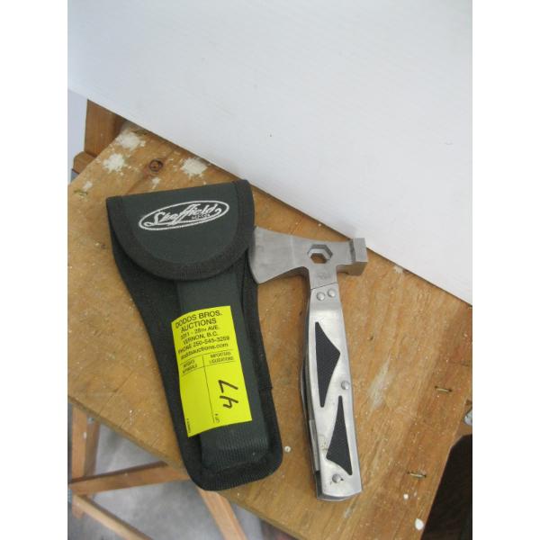 SHEFFIELD MULTI PURPOSE TOOL W/CASE