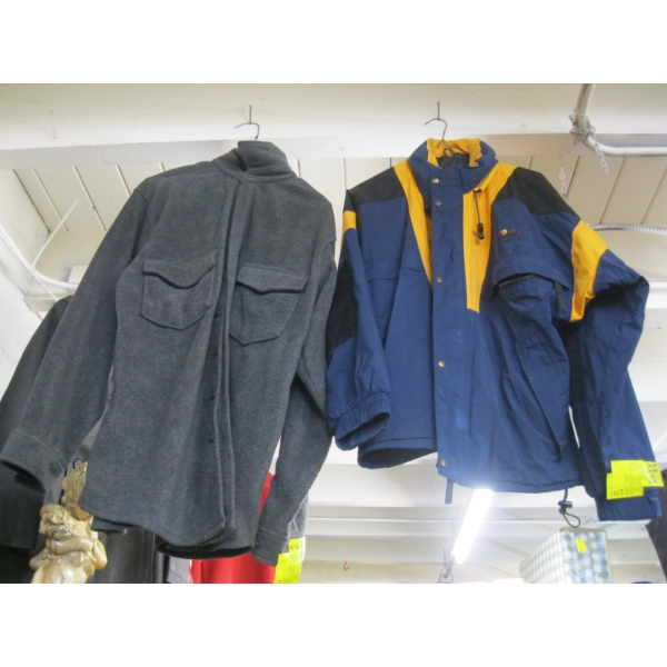 2 SZ M JACKETS