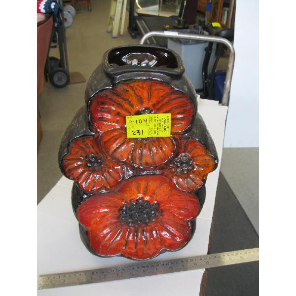 LG. WEST GERMAN VASE