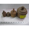 Image 1 : 4 WOODEN BUTTER PRESSES
