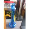 Image 1 : LG. BLENKO VINTAGE BLUE GLASS VASE