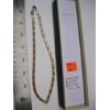 Image 2 : LADIES .925 SILVER (STAMPED ITALY) MULTI COLOR CHAIN, 16", 23G