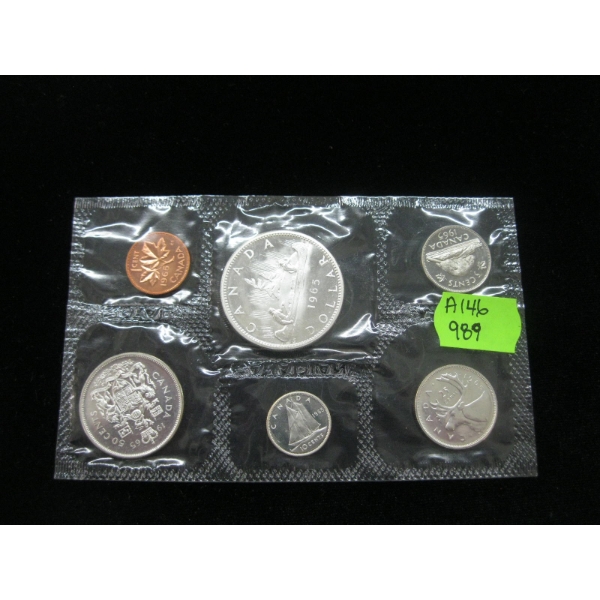 1965 UNCIRCULATED SPECIMEN SET