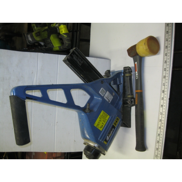 PRIMATECH FLOOR NAILER & HAMMER