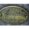 Image 5 : BAUSER OIL FILLING PUMP W/TANK & ROLL TOP DOOR STAND