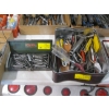 Image 1 : 2 BINS OF MISC. - PINS, MEASURING TOOLS, ETC.