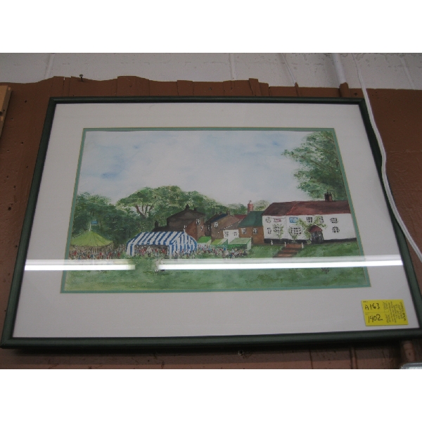 ORIGINAL WATERCOLOR - SIGNED