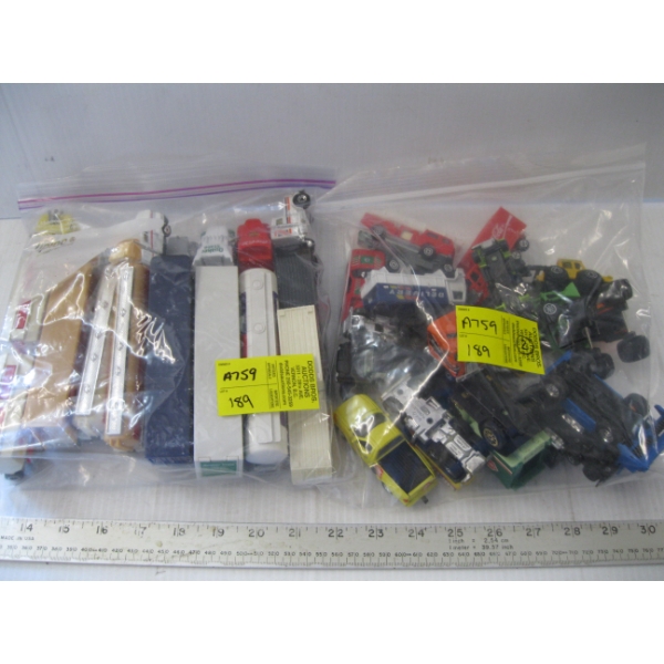 2 BAGS OF SEMIS & CARS