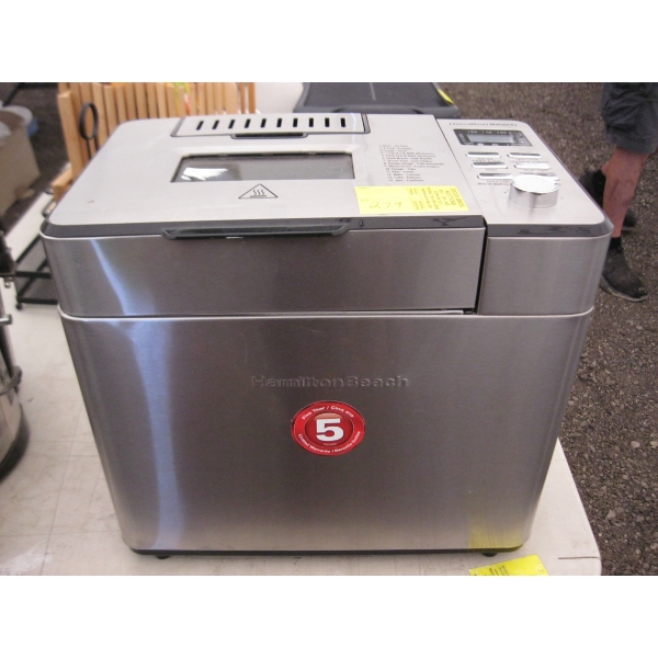 HAMILTON BEACH BREAD MAKER