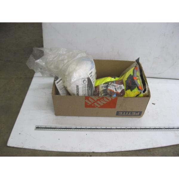 MISC. MASKS, FLUORESCENT WORK VESTS
