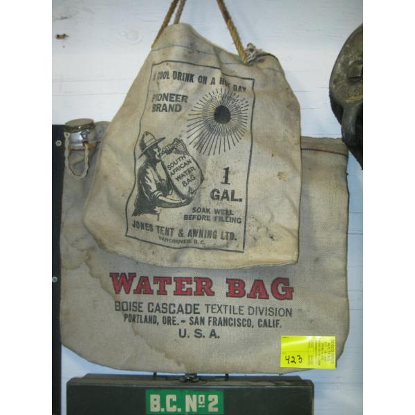2 WATER BAGS
