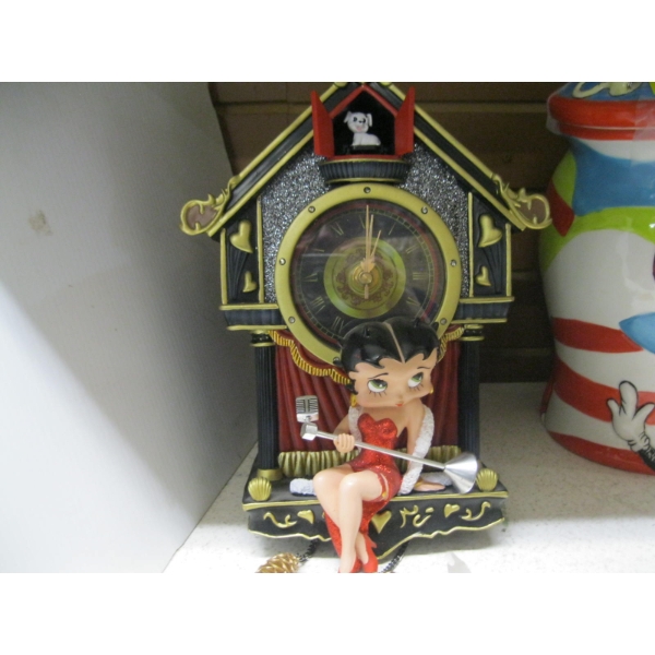 BETTY BOOP CLOCK