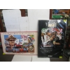 Image 1 : 2 RACING FRAMED POSTERS - DALE EARNHARDT & RICHARD PETTY