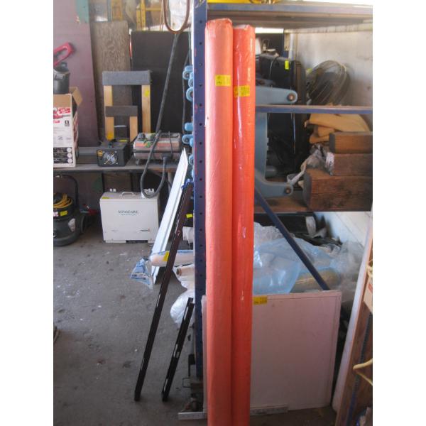2 ROLLS OF ORANGE 12'X100' WRAPPING
