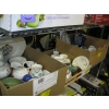 Image 1 : 3 BOXES OF ASST. TEAPOTS, DISHWARE, ETC.