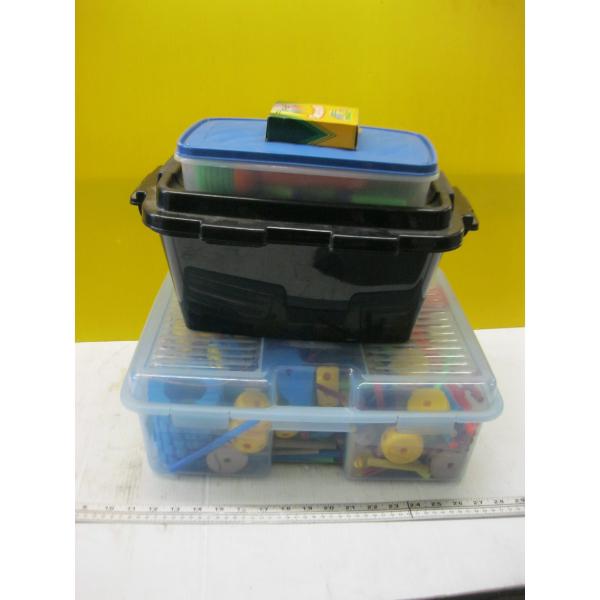 SM. LOT OF CONNEX & KIDS TOYS