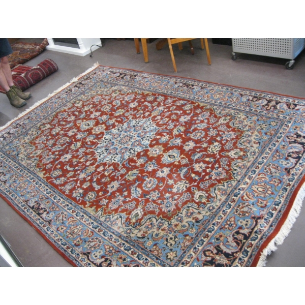 80"X110" HAND KNOTTED PERSIAN CARPET