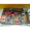 Image 3 : TAPE MEASURES, FILTER PLIERS, BATTERY CONNECTORS, ETC.
