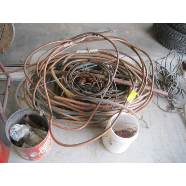LARGE LOT OF MISC. COPPER