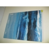Image 1 : BLUE ARTWORK, APPROX. 36"X46"