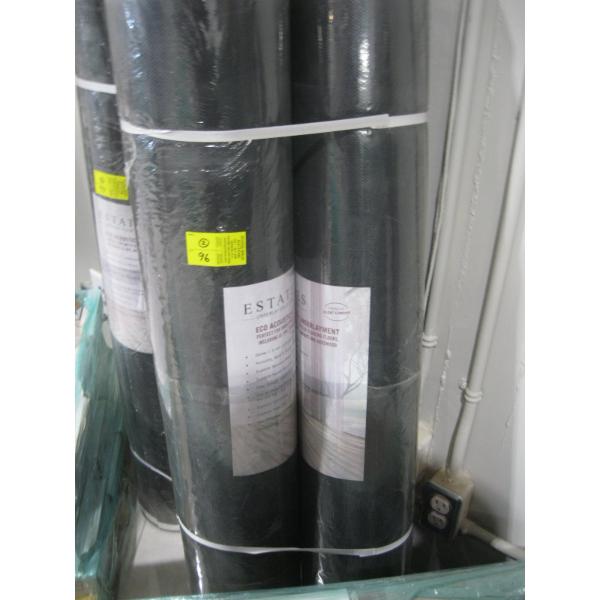 2 ROLLS OF ECO ACOUSTICAL UNDERLAYMENT