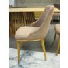 Image 2 : REDDISH WOOD BASED DINING CHAIR