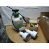 Image 5 : BOX OF MISC. SPRAYER, LIGHTS, POWER BARS, ETC.