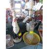 Image 1 : TEXAS MICKEY DECANTER, TIN TRAY & CHAMPAGNE BOTTLES