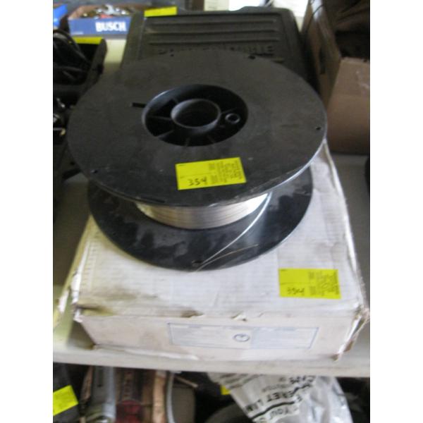 NEW ROLL OF WELDING WIRE  & A PART ROLL OF ALUMINUM WELDING WIRE