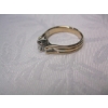 Image 4 : LADIES 14KT YELLOW & WHITE GOLD DIAMOND RING W/A $1,665, SZ 6 3/4