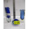Image 2 : 3 PIECES OF ITALIAN MURANO SOMMEROSO GLASS