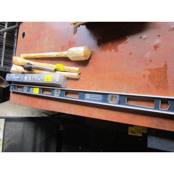 LEVEL, WINDSHIELD WASHER WIPERS, ETC.