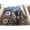 Image 1 : BOX W/SOLDERING IRONS, GUNS & SOLDER