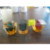 Image 2 : 3 PIECES OF MCM MURANO ITALY GLASS CANDLEHOLDERS