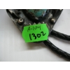 Image 4 : SILVER & TURQUOISE NAVAJO BOLO TIE