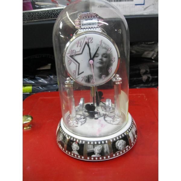MARILYN MONROE DOMED CLOCK